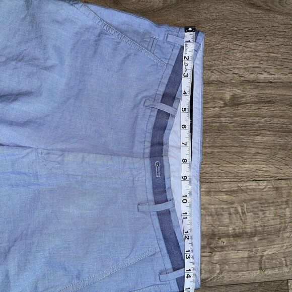 Massimo Dutti Men's Pants Size‎ 30 Blue Casual Fit Chino Cotton Blend MB - Picture 5 of 7